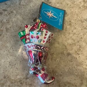 Christopher Radko Bourbon Street Bounty glass ornament from the early 2000’s !